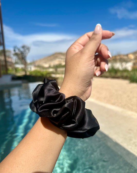 Twilight Jumbo Scrunchie Set - 100% Mulberry Silk